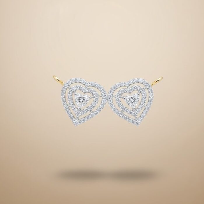 Natural Diamond Pendant (20 Pointer each)