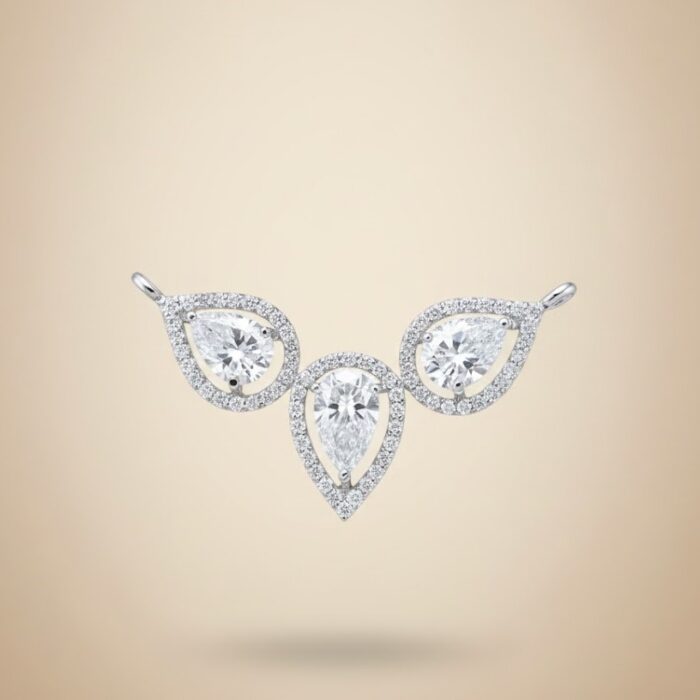 Natural Diamond Pendant (70 Pointer each)