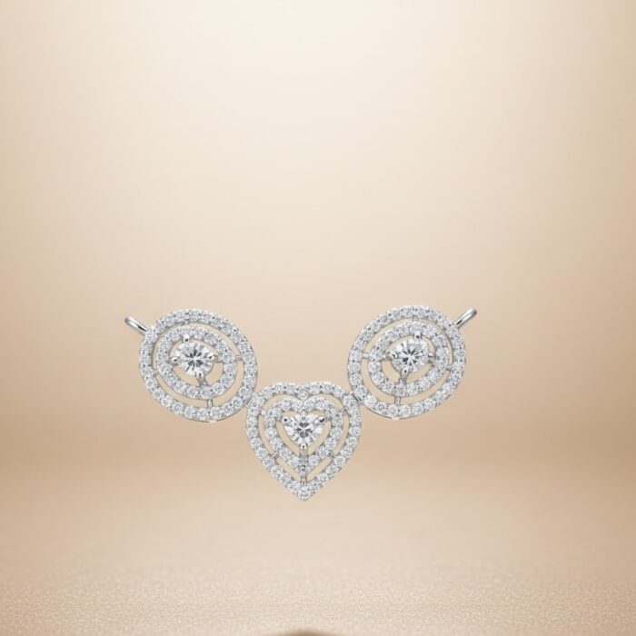 Natural Diamond Pendant (40 Pointer each)